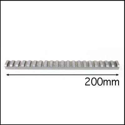 Основание Recknagel (заготовка) на Weaver Blank BH10мм (алюминий) 204мм (57150-0120)